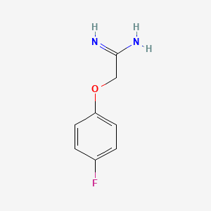 2-(4-Fluoro-phenoxy)-acetamidine