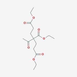 molecular formula C16H26O7 B1621447 Triethyl 3-acetylpentane-1,3,5-tricarboxylate CAS No. 72948-75-5