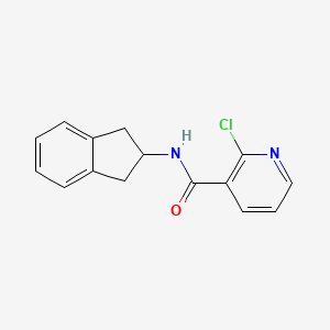 2-Chloro-N-(2,3-dihydro-1H-inden-2-YL)nicotinamide