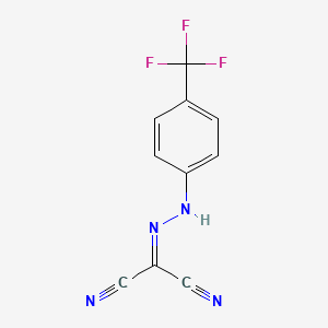2-(2-[4-(Trifluoromethyl)phenyl]hydrazono)malononitrile
