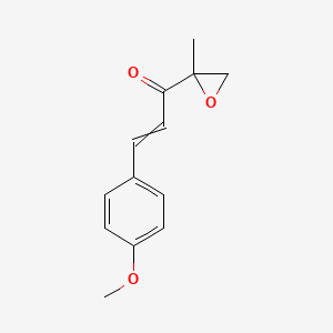 3-(4-Methoxyphenyl)-1-(2-methyloxiran-2-yl)prop-2-en-1-one
