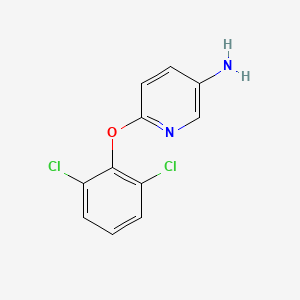 6-(2,6-Dichlorophenoxy)pyridin-3-amine