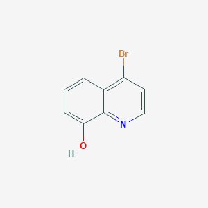 molecular formula C9H6BrNO B162148 4-Bromoquinolin-8-ol CAS No. 139399-63-6