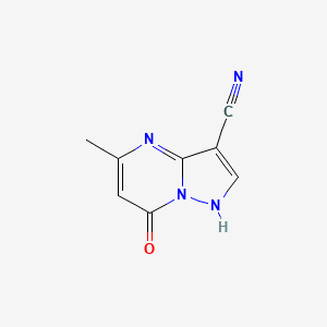 7-Hydroxy-5-methylpyrazolo[1,5-a]pyrimidine-3-carbonitrile