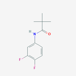 molecular formula C11H13F2NO B1621488 N-(3,4-difluorophenyl)-2,2-dimethylpropanamide CAS No. 205756-46-3
