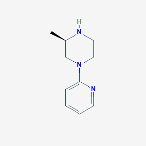 molecular formula C10H15N3 B1621498 (3R)-3-methyl-1-pyridin-2-ylpiperazine CAS No. 474417-44-2