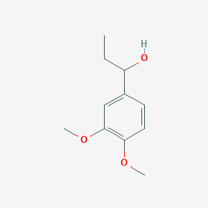 molecular formula C11H16O3 B016215 1-(3,4-Dimethoxyphenyl)propan-1-ol CAS No. 10548-83-1