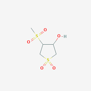 4-Methylsulfonyl-1,1-dioxothiolan-3-ol