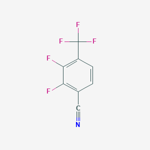 2,3-Difluoro-4-(trifluoromethyl)benzonitrile