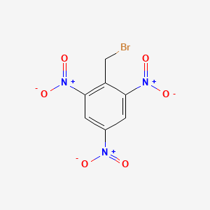 molecular formula C7H4BrN3O6 B1621514 2,4,6-Trinitrobenzyl bromide CAS No. 7195-50-8