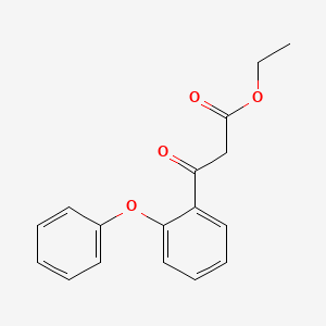 Ethyl 3-oxo-3-(2-phenoxyphenyl)propanoate