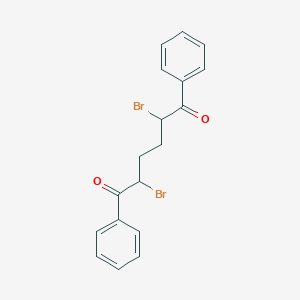 molecular formula C18H16Br2O2 B1621525 1,4-Dibenzoyl-1,4-dibromobutane CAS No. 71225-00-8