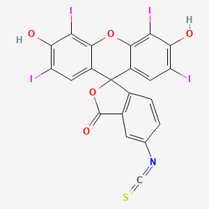 molecular formula C21H7I4NO5S B1621528 Erythrosin-5-isothiocyanate CAS No. 90284-47-2