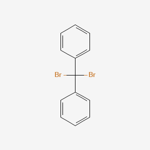 molecular formula C13H10Br2 B1621529 Dibromodiphenylmethane CAS No. 6425-27-0
