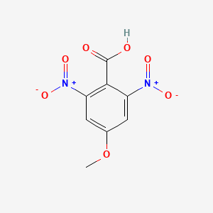 molecular formula C8H6N2O7 B1621531 4-Methoxy-2,6-dinitrobenzoic acid CAS No. 95192-59-9