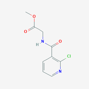 Methyl 2-[[(2-chloro-3-pyridyl)carbonyl]amino]acetate