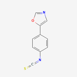 5-(4-Isothiocyanatophenyl)-1,3-oxazole