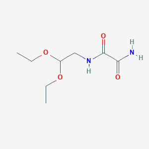 molecular formula C8H16N2O4 B1621588 N1-(2,2-diethoxyethyl)ethanediamide CAS No. 923-97-7