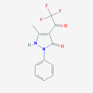 5-Methyl-2-phenyl-4-(2,2,2-trifluoroacetyl)-1H-pyrazol-3(2H)-one