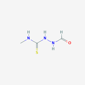 molecular formula C3H7N3OS B1621592 1-Formyl-4-methyl-3-thiosemicarbazide CAS No. 58064-52-1