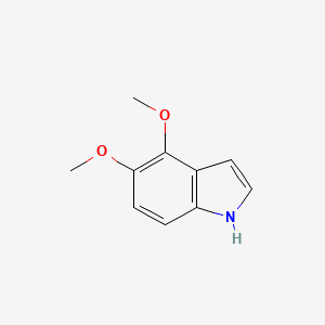 molecular formula C10H11NO2 B1621629 4,5-dimethoxy-1H-indole CAS No. 30933-67-6