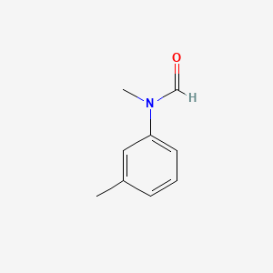 molecular formula C9H11NO B1621637 Formamide, N-methyl-N-(3-methylphenyl)- CAS No. 39970-42-8