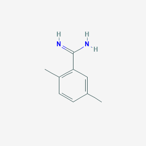 B1621659 2,5-Dimethyl-benzamidine CAS No. 885957-77-7
