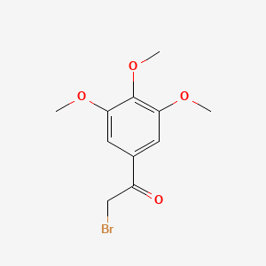 molecular formula C11H13BrO4 B1621661 2-Bromo-1-(3,4,5-trimethoxyphenyl)ethanone CAS No. 51490-01-8