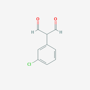 molecular formula C9H7ClO2 B1621663 2-(3-Chlorophenyl)malonaldehyde CAS No. 74963-16-9