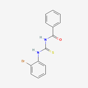 molecular formula C14H11BrN2OS B1621675 N-[(2-溴苯基)氨基羰基硫代]苯甲酰胺 CAS No. 5391-29-7