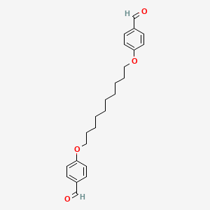 molecular formula C24H30O4 B1621676 1,10-Di(4-formylphenoxy)decane CAS No. 87367-65-5