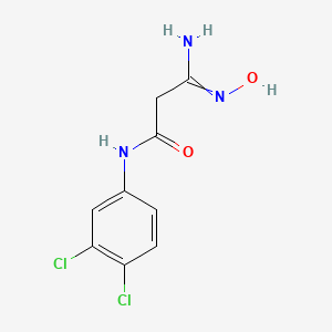 molecular formula C9H9Cl2N3O2 B1621681 3-Amino-N-(3,4-Dichlorophenyl)-3-(Hydroxyimino)Propanamide CAS No. 763031-30-7