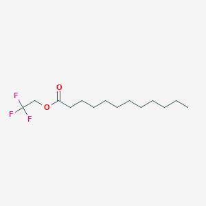 B1621683 2,2,2-Trifluoroethyl laurate CAS No. 70253-78-0