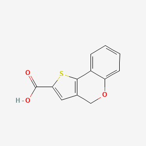 B1621708 4H-thieno[3,2-c]chromene-2-carboxylic acid CAS No. 26268-04-2