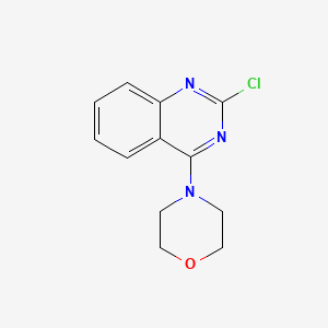molecular formula C12H12ClN3O B1621710 4-(2-Chloroquinazolin-4-yl)morpholine CAS No. 39213-05-3