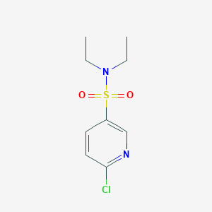 molecular formula C9H13ClN2O2S B1621714 6-chloro-N,N-diethylpyridine-3-sulfonamide CAS No. 54864-87-8