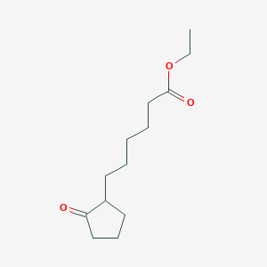 molecular formula C13H22O3 B1621719 Ethyl 6-(2-oxocyclopentyl)hexanoate CAS No. 63135-03-5