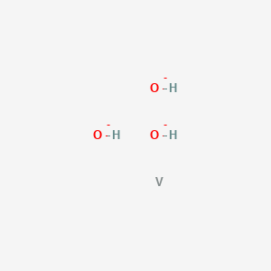 molecular formula H3O3V-3 B1621737 Vanadium trihydroxide CAS No. 59865-92-8