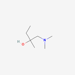 molecular formula C7H17NO B1621743 1-(dimethylamino)-2-methylbutan-2-ol CAS No. 74347-10-7