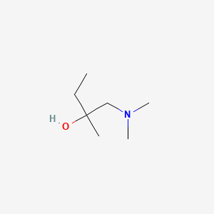molecular formula C7H17NO B1621743 1-Dimethylamino-2-methylbutan-2-ol CAS No. 74347-10-7