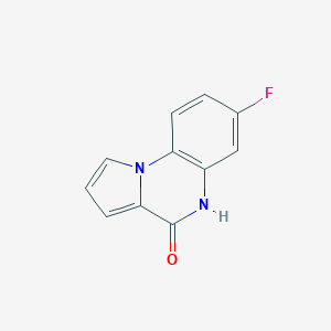 7-fluoropyrrolo[1,2-a]quinoxalin-4(5H)-one