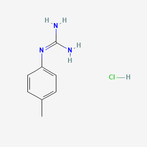 molecular formula C8H12ClN3 B1621753 N-p-Tolyl-guanidine hydrochloride CAS No. 6976-07-4