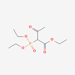 Butanoic acid, 2-(diethoxyphosphinyl)-3-oxo-, ethyl ester