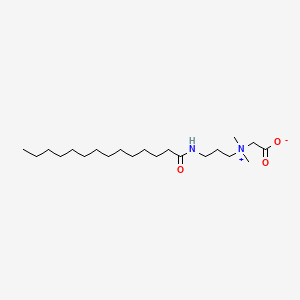 1-Propanaminium, N-(carboxymethyl)-N,N-dimethyl-3-[(1-oxotetradecyl)amino]-, inner salt