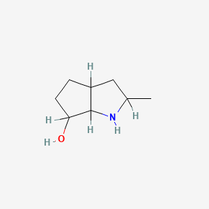 2-Methyl-1,2,3,4-tetrahydrocyclopenta(b)pyrrol-6-ol
