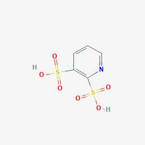 molecular formula C5H5NO6S2 B1621794 Pyridine-2,3-disulfonic Acid CAS No. 6602-53-5