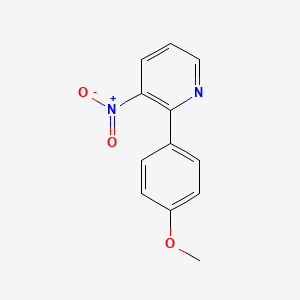 2-(4-Methoxyphenyl)-3-nitropyridine