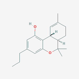 molecular formula C19H26O2 B162180 Tetrahydrocannabivarin CAS No. 31262-37-0