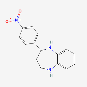 2-(4-Nitrophenyl)-2,3,4,5-tetrahydro-1H-1,5-benzodiazepine