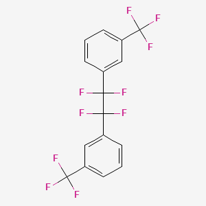 1,1'-(1,1,2,2-Tetrafluoroethane-1,2-diyl)bis[3-(trifluoromethyl)benzene]